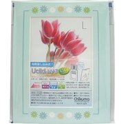 Uclidマット L フラワー ブルー