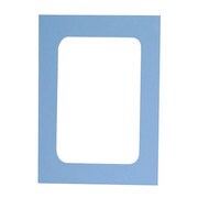 コネットマット スクエア ハガキ ライトブルー