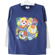 妖怪ウォッチ AR長袖Tシャツ ネイビー 120cm 2266839 [キャラクター雑貨]