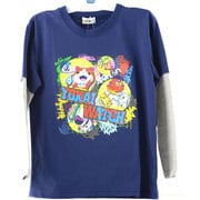妖怪ウォッチ AR長袖Tシャツ ネイビー 130cm 2266839 [キャラクター雑貨]