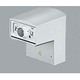 LED専用 アタッチメント型人感センサー 防雨 マットシルバー色 OA253046
