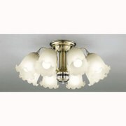 LEDシャンデリア ～12畳 9.8W×8灯 電球色 OC006928LC
