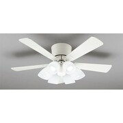 LEDシーリングファン ~8畳 58.8W 非調光 昼白色 リモコン付 WF418NC