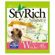 スタイリッチシート グリーンブーケの香り [ペットシーツ ペットシート ワイド48枚]