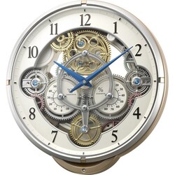 希少　新品　スモールワールドシーカーJ からくり時計 電波 掛時計4MN529 希少 新品 スモールワールドシーカーJ からくり時計 電波 掛時計