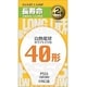 白熱電球 長寿命シリカ球 E26口金 100V 40W形（38W） 55mm径 LW100V38W/55LL