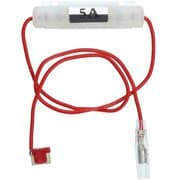 低背ヒューズ電源 DC12V・60W DC24V・120W 10Aヒューズ差替用 E577