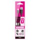 2.1A MicroUSBケーブル 0.1m ブラック ZUH-MR2A01BK