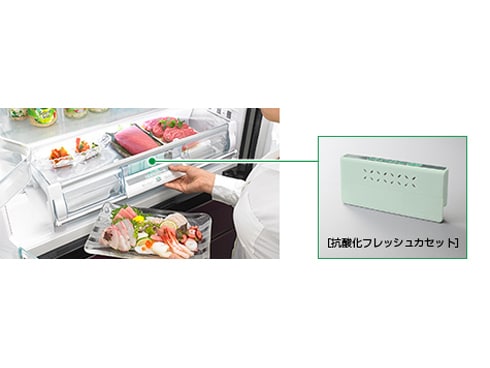 ヨドバシ.com - 日立 HITACHI Xシリーズ 電動冷蔵室ドア＆電動引き出し採用 真空チルド （620L・フレンチドア） 6ドア  グラデーションマグノリア R-X6200E ZV 通販【全品無料配達】