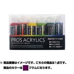 水性アクリル絵具 30ml 404870 プロスアクリックス プラム