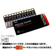 粘土工芸用油絵具 20ml 404708 プロスオイルカラー パーマネントオレンジ