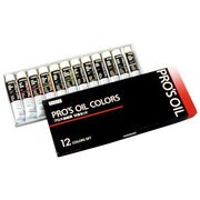 粘土工芸用油絵具 各20ml 404700 プロスオイルカラー 12色セット