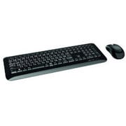 ワイヤレスキーボード&マウス WIRELESS DESK TOP 800 ブラック 2LF-00033