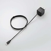 キューブ型AC充電器 スマートフォン用 1.8A 1.0m ブラック MPA-ACMBC100BK