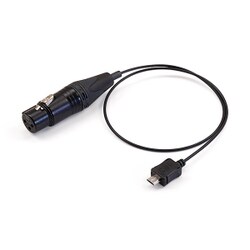 MU-FXLR [EVA用アーシングケーブル microUSB to XLRプラグ]