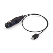 MU-FXLR [EVA用アーシングケーブル microUSB to XLRプラグ]