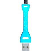 短い microUSBケーブル ブルー RM-2583BL