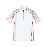 DE-7604 ショートスリーブメッシュシャツ [シャツ ホワイト 3XL]
