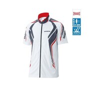 SH-052M シマノフルジップシャツ SHORT [シャツ ホワイト XL]