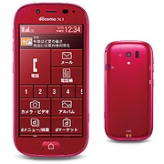 らくらくスマートフォン3 F-06F レッド [スマートフォン]