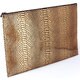 MacBook Air 11インチ MacBook Air 13インチ レザー ゴールド Gold Python本革インナーケース