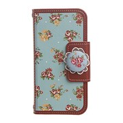 M3591i5S [Country Girl Diary iPhone SE/5s/5用ケース レザー 花柄]