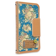TP1871i5 [Nosegay iPhone SE/5s/5用ケース レザー ブルー]