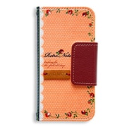 M2395i5 [Retro Note iPhone SE/5s/5用ケース レザー ピンク]