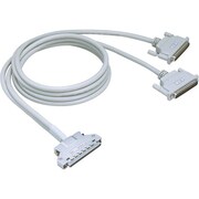 96ピン ハーフタッチコネクタ用 37ピン D-sub×2分配 シールドケーブル 1.5m PCB96WS-1.5P