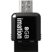 コンパクトサイズ 2-in-1 USBメモリ STS-UFDMC8GB-BK