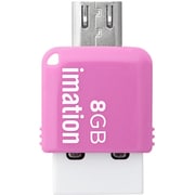 コンパクトサイズ 2-in-1 USBメモリ STS-UFDMC8GB-PK