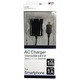 AC充電器 microUSBコネクタ 1A ブラック AC-114BK