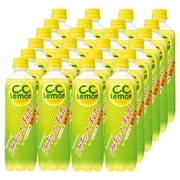 シャキッとすっぱいC.C.レモン [炭酸飲料水 ペット 500ml×24本]