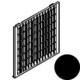2813370017 [プラズマクラスターイオン発生機用 フィルター（吸込口） ブラック系 1枚]
