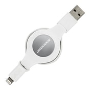 GH-ALTURAシリーズ 巻き取り式Lightning-USB充電・データ転送ケーブル ホワイト GH-ALTURA-WH