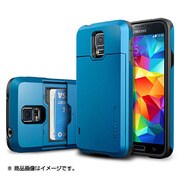 Galaxy S5ケース GS5 SLIM ARMOR CARD SLIDER Erectric Blue