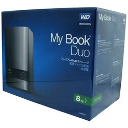 WD My Book Duo ハードディスク 8TB