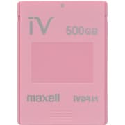 カセットハードディスク アイヴィ 500GB ピンク M-VDRS500G.E