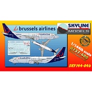 B737-400 ブリュッセル航空 スカイライン144-04B [1/144 プラモデル 無塗装]