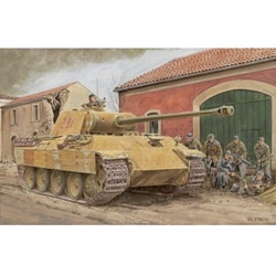 WW.II ドイツ軍 パンターA型 後期型 (プラモデル) - ホビー