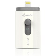 PQI Gmobi iStick Lightningコネクタ搭載USBメモリ 8GB UDISTLWH-8