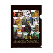 スターウォーズ クリアファイル コミック [キャラクターグッズ]
