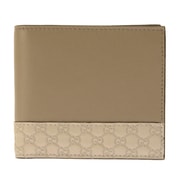 二つ折り財布 小銭入れ付 ベージュ/アイボリー グッチ 256418AYL5N/1561
