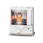 石油暖房 ストーブ (木造:6畳まで、コンクリート:9畳まで) タンク3.6L ホワイト RS-G24E