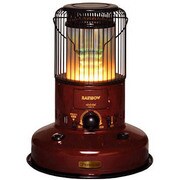 石油暖房 ストーブ (木造:7畳 コンクリート:9畳) タンク4.9L シラーズレッド RB-P25E