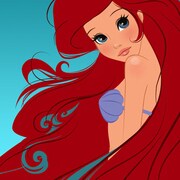 WiiU Gamepad Skin Ariel [WiiU ゲームパッド用 スキンシール]