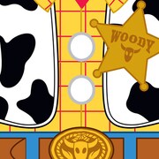 WiiU Gamepad Skin Woody Suit [WiiU ゲームパッド用 スキンシール]