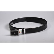 AP2921L BK [メンズ フリー フィットバックルベルト レザー ブラック]