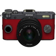 ペンタックス Q-S1 ズームレンズキット ガンメタル×カーマインレッド [ボディ＋交換レンズ「PENTAX-02 STANDARD ZOOM」]