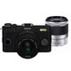 ペンタックス Q-S1 ダブルズームキット ブラック×チャコールブラック [ボディ＋交換レンズ「PENTAX-02 STANDARD ZOOM」「PENTAX-06 TELEPHOTO ZOOM」]
